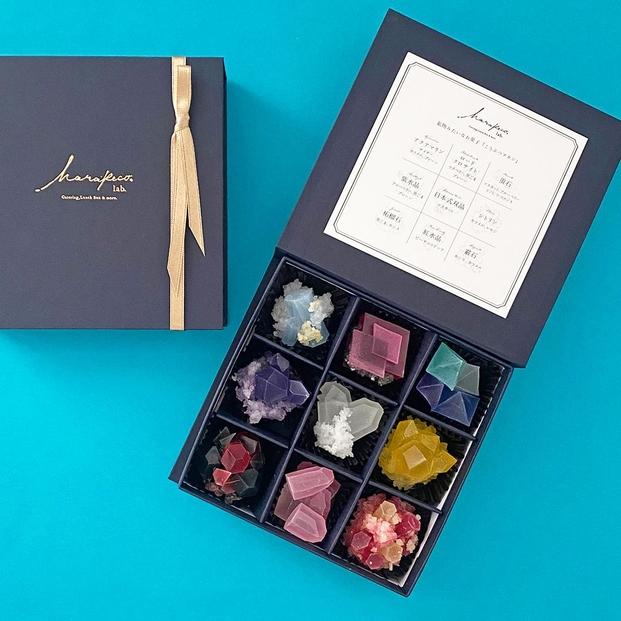 【ハラペコラボ】より鉱物なこうぶつヲカシ （琥珀糖）110g｜福岡市