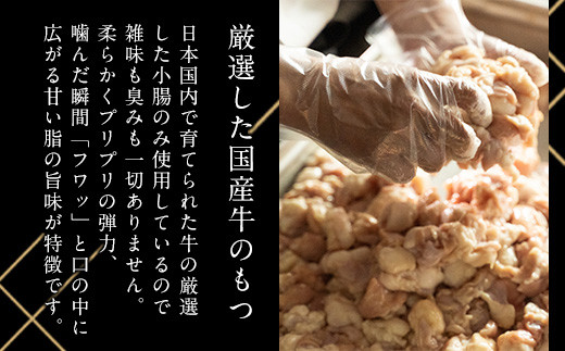 【12/22までの決済完了で年内発送】もつ鍋しょうゆ味（1.5～2人前）【博多もつ鍋やま中】