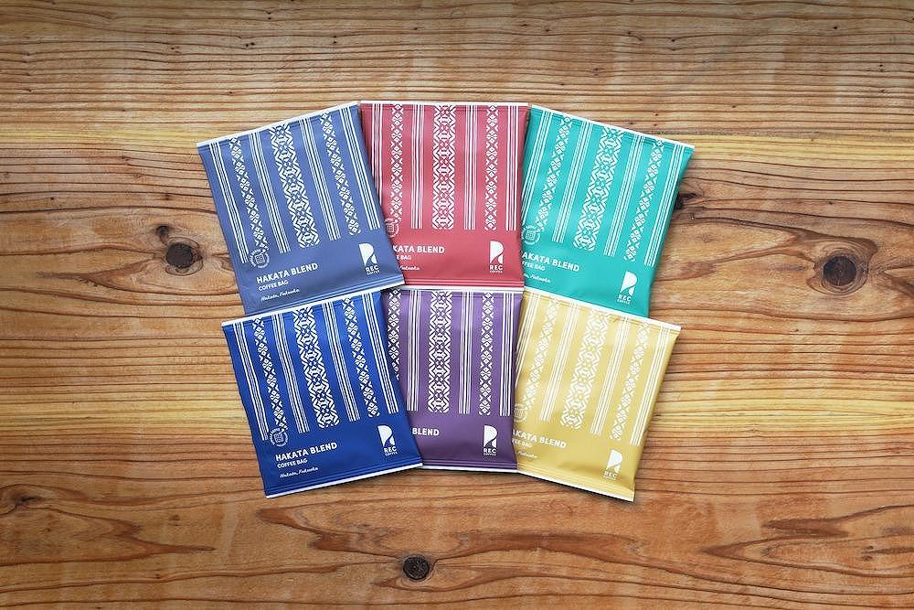 【福岡市】REC COFFEE 博多織柄コーヒーバッグ36個セット