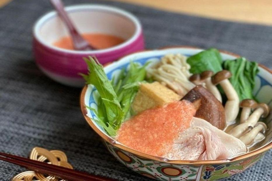 【定期便全6回】元祖　博多明太とろろ鍋セット（4〜5人前）