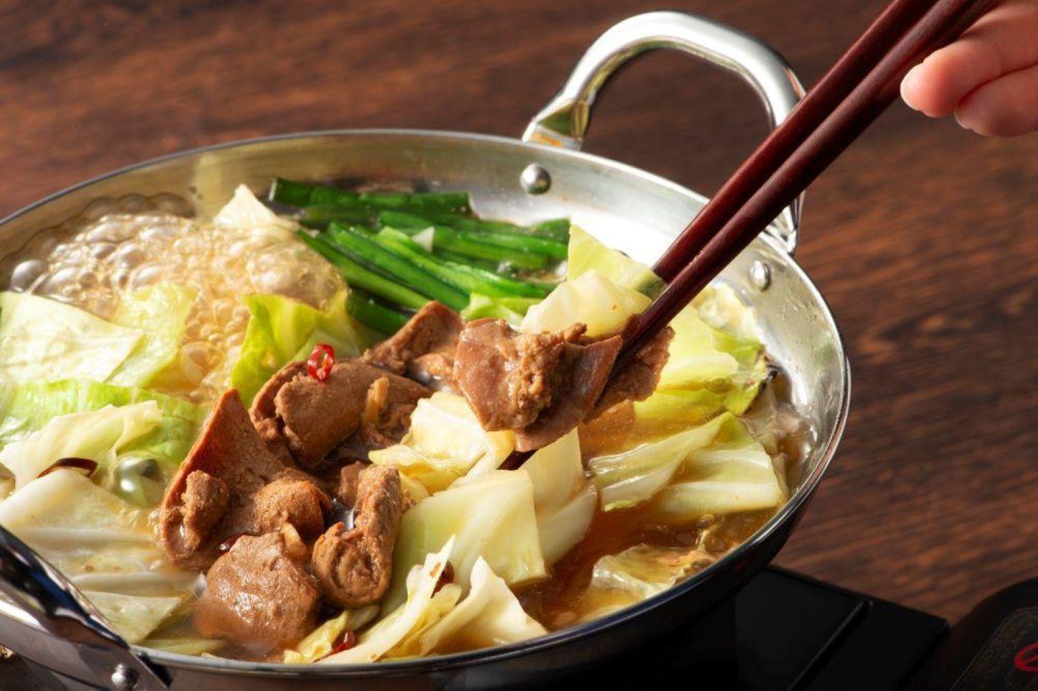 藤丸商店の博多もつ鍋　缶詰３缶セット（味噌味）