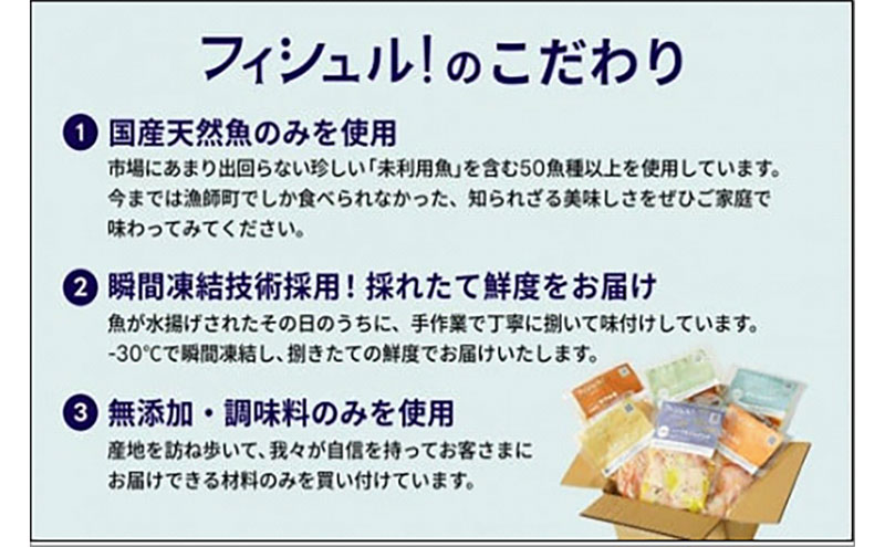 フィシュル! 旬のお魚16パック