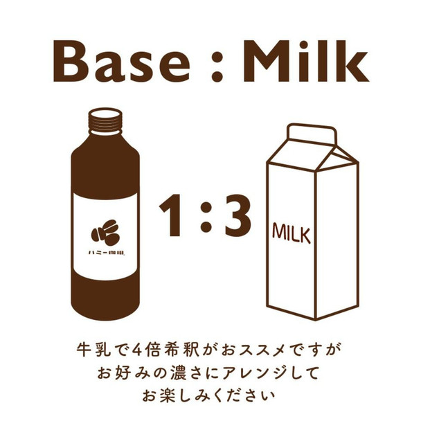 カフェオレベース12本セット