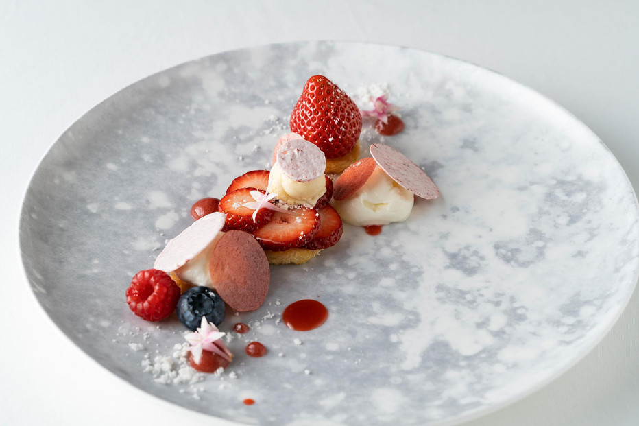 【レストランひらまつ 博多】ふるさと納税　ランチ/ディナー共通コース　2名様