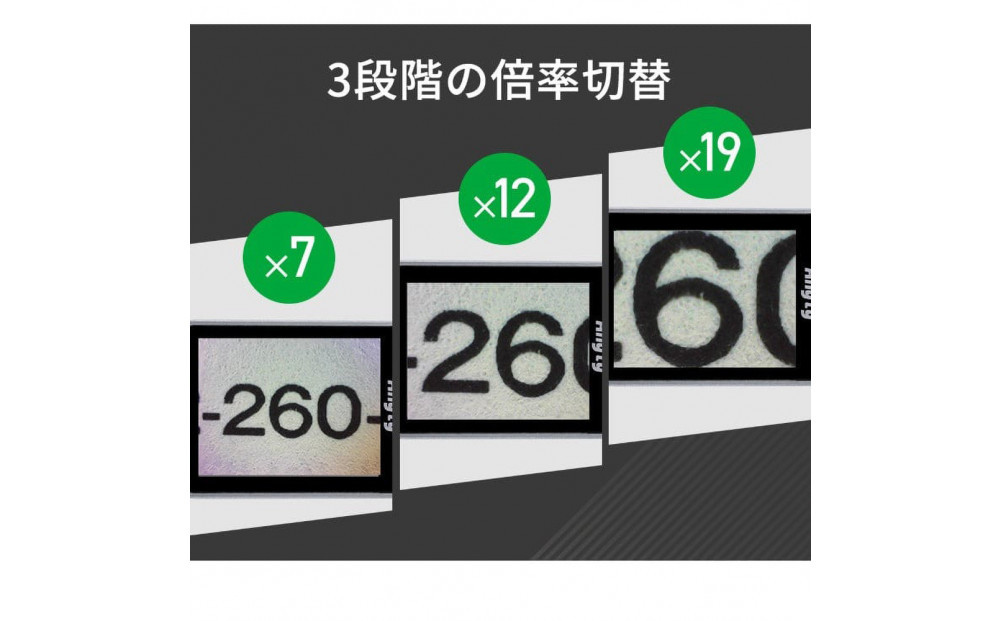 【Anyty】携帯型LED顕微鏡 マジックルーペ キューブ 【6ヶ月保証】