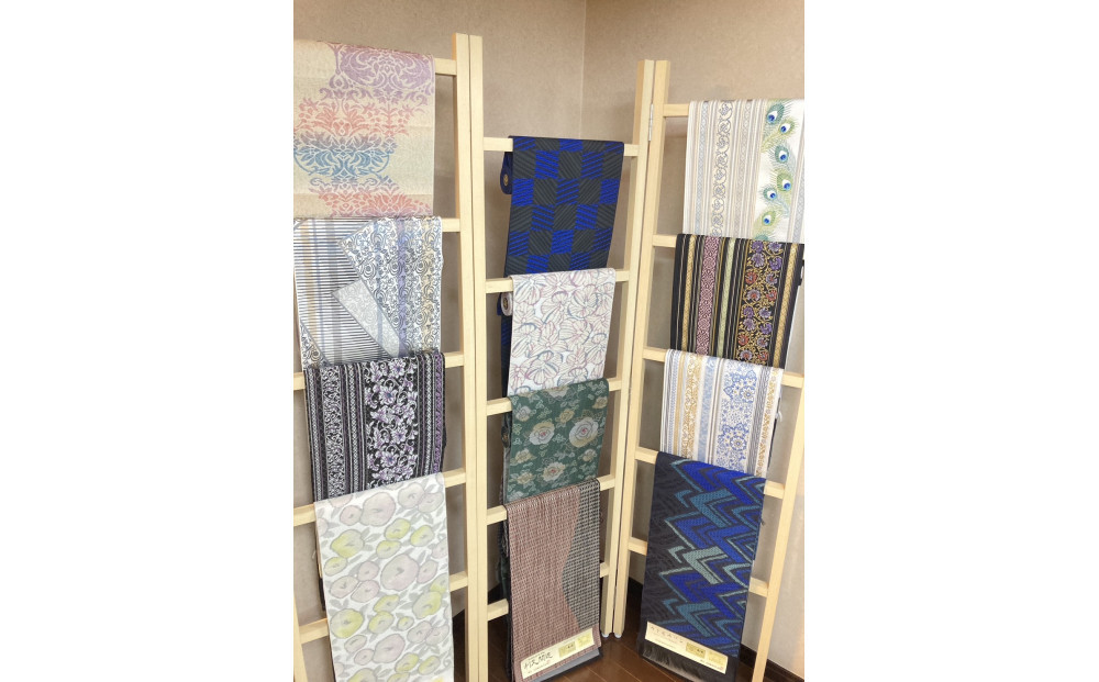 お好きな博多帯2本が選べるお仕立券1枚 （紋八寸名古屋帯・平地八寸名古屋帯・夏八寸名古屋帯 ）