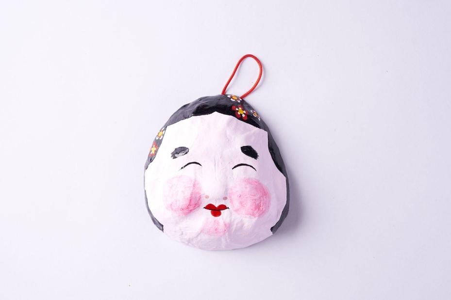 【セット】【博多張子】お面ひょっとこ＆お多福