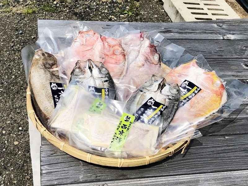 プレミアムフィッシュ加工の干物セット