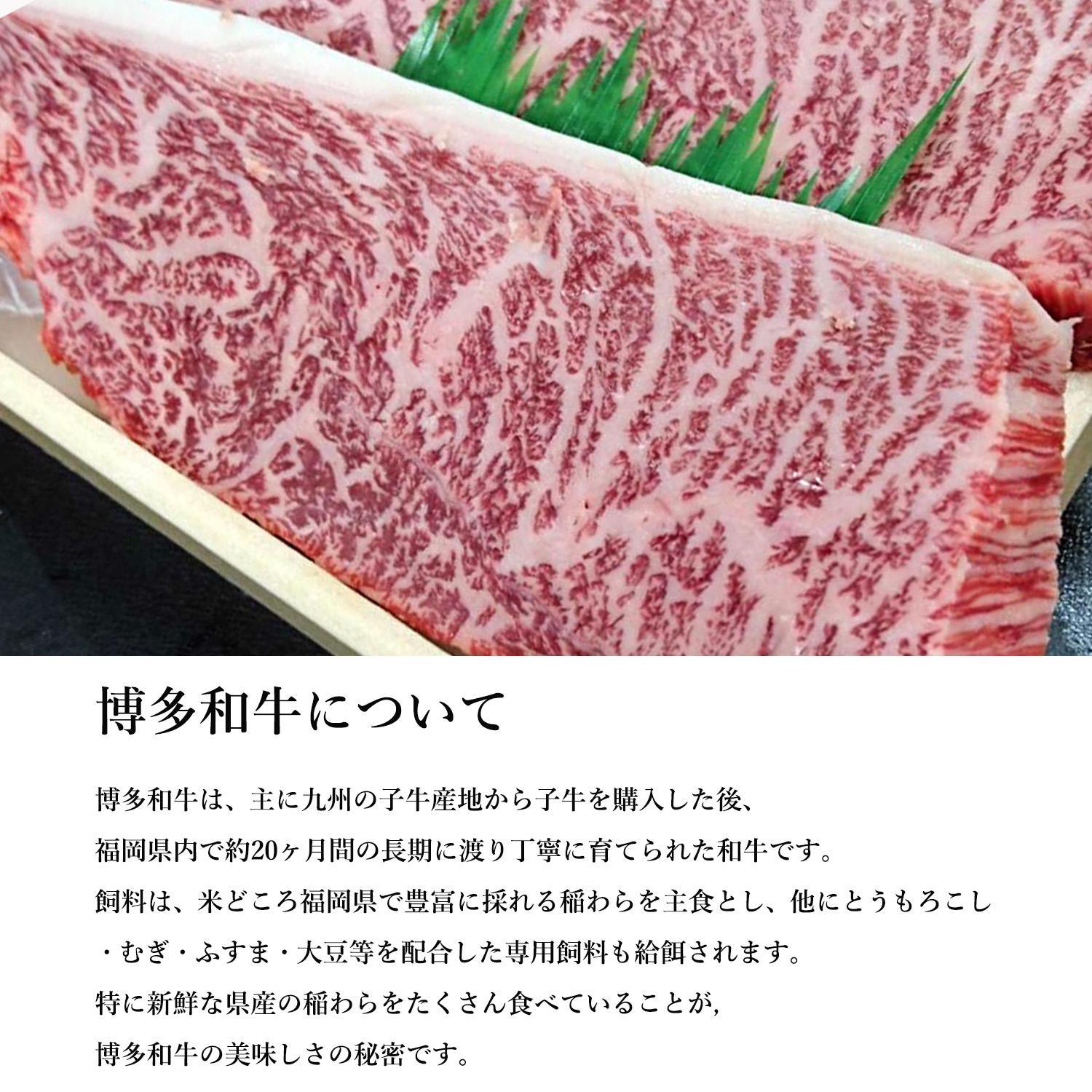 【博多和牛】黒毛和牛特選ももステーキ（500g）