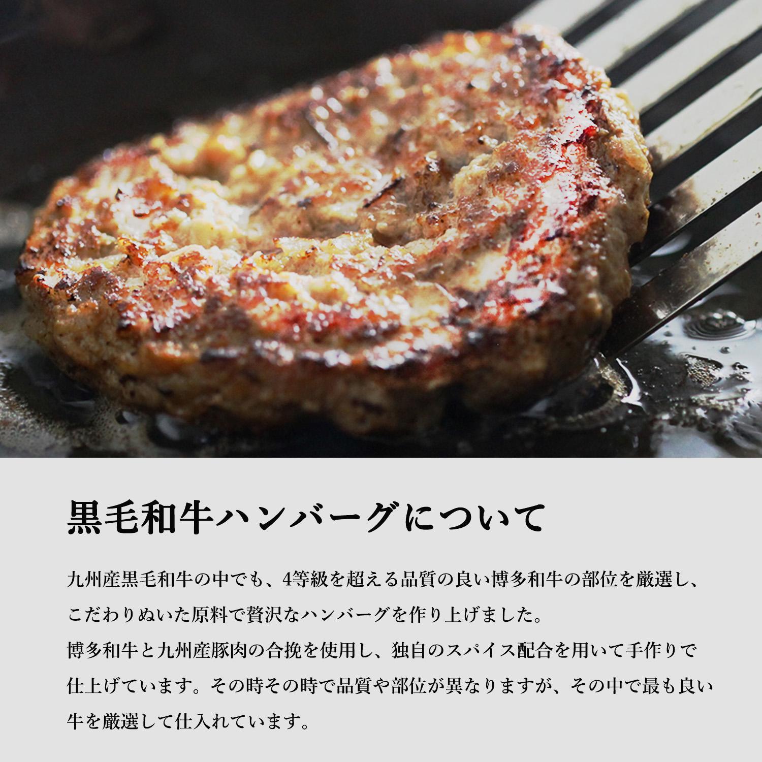 【極】博多和牛入りハンバーグ（150g×5個）