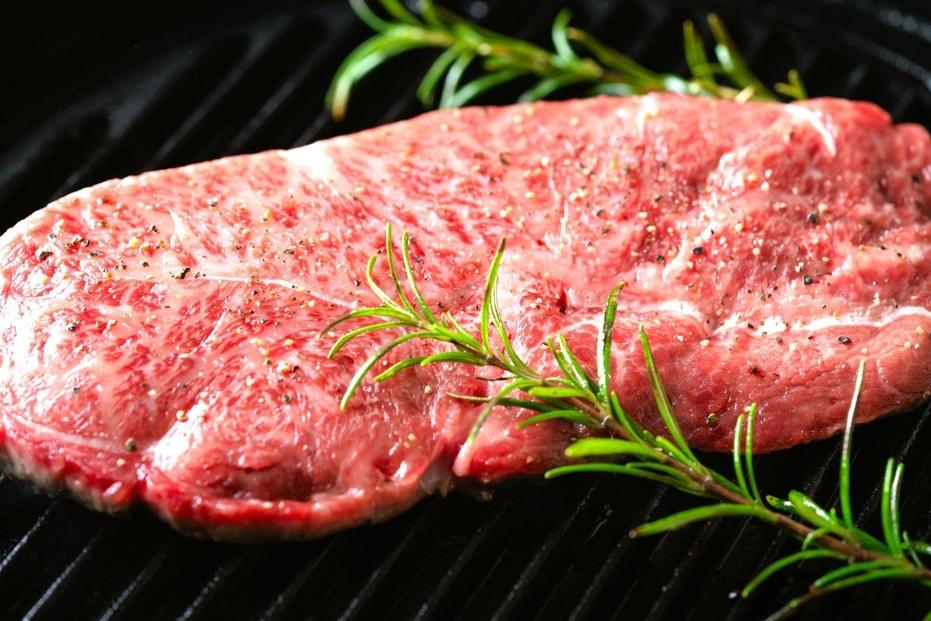 【厳選希少部位】【A4～A5】博多和牛ミスジステーキ　約1ｋｇ（100ｇ×10ｐ）