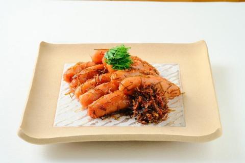 【博多 老舗料理屋仕立て】はかた遊膳　昆布漬け辛子明太子　550ｇ（7～8本）