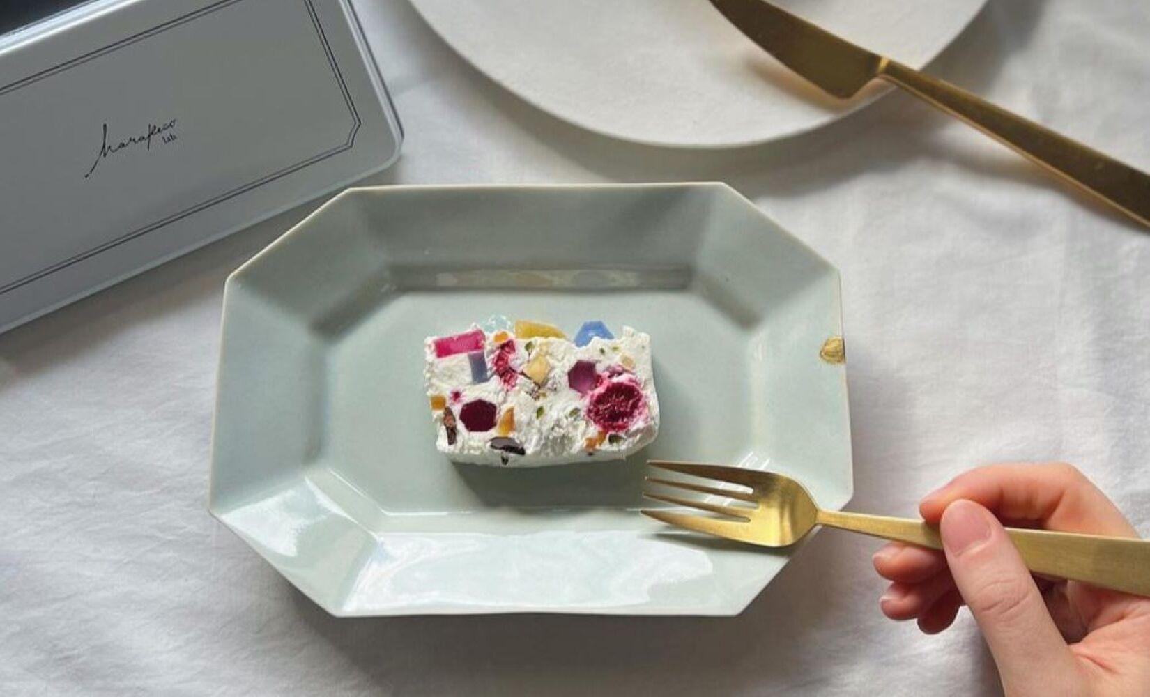 【定期便全3回】【ハラペコラボ】宝石のカッサータ（アイスケーキ）　福岡市