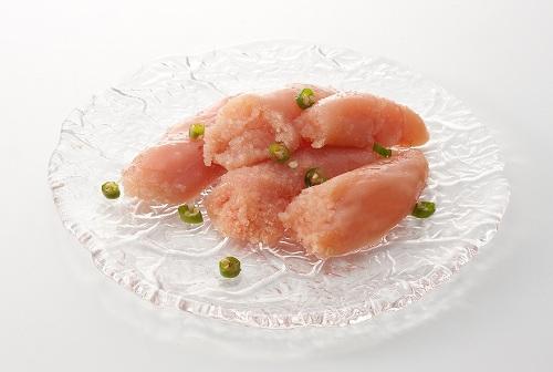 博多 楢崎　青唐辛子明太子（切子）1kg（500g×２個入）