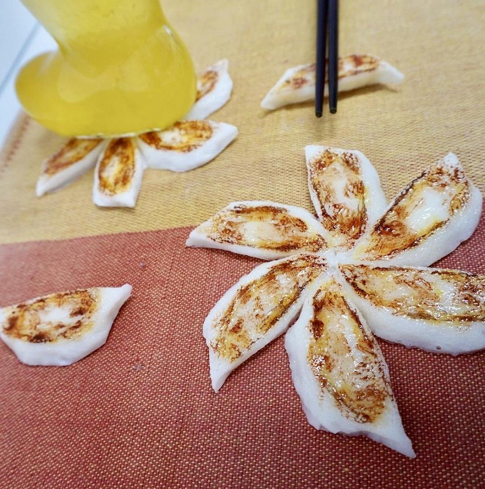 食品サンプル【博多餃子なコースター＆箸置き】各2個