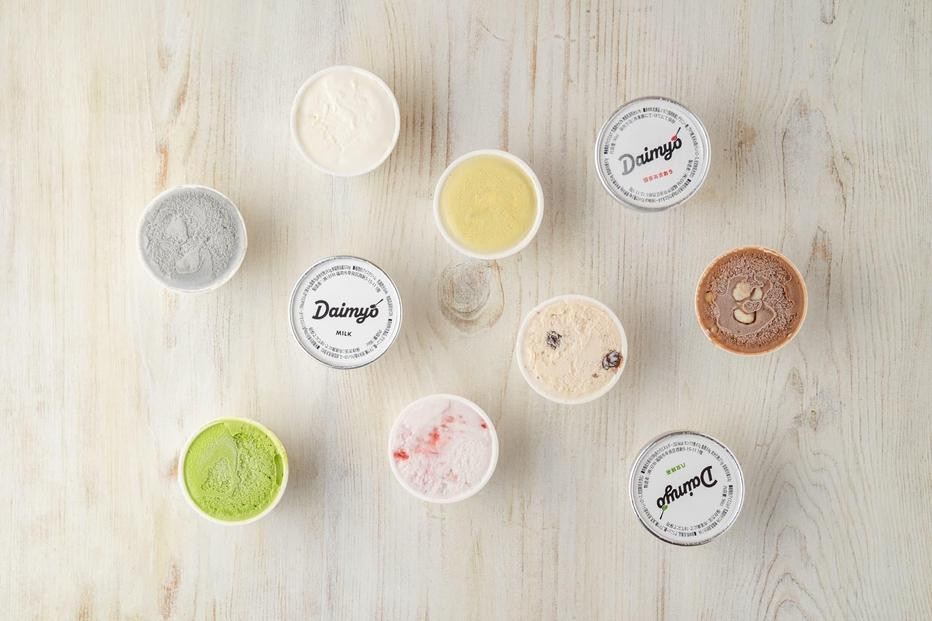 DAIMYO SOFTCREAMが作ったDAIMYO ICE CREAM　福岡6個(3種各2個)セット