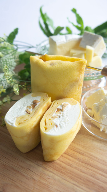 ギフトBOXセット【福岡市】80g クレープ12個入り　箱サイズ縦24×横16×高9cm　単体サイズ縦11×横7×3.5cm