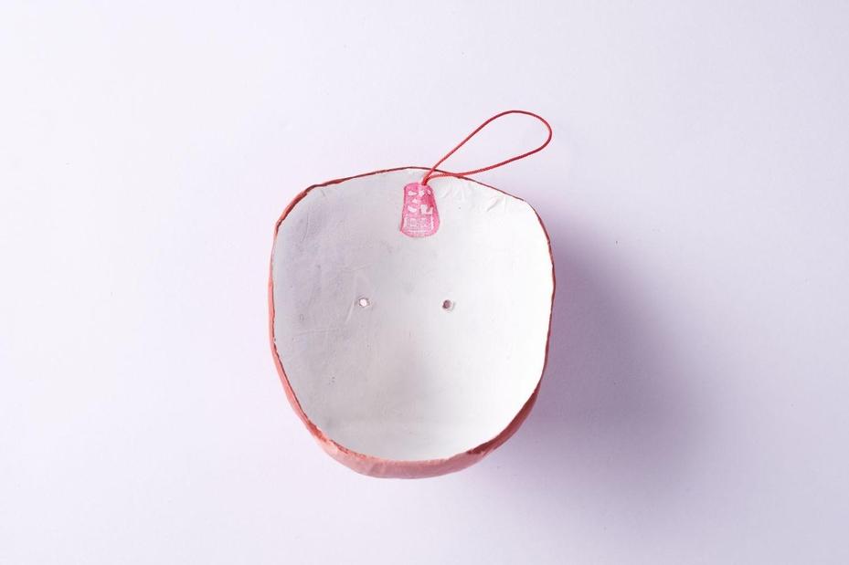 【セット】【博多張子】お面　さる＆きつね