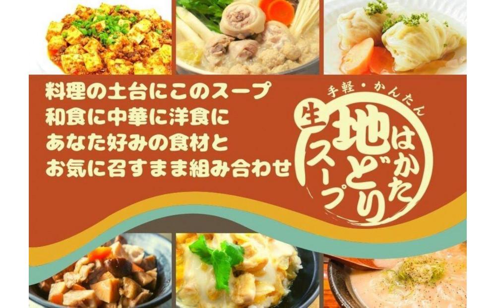 はかた地どりスープセット　500ｇ×12パック