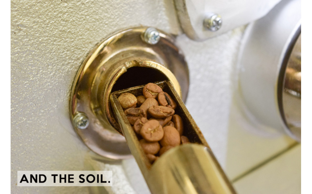 【福岡高砂】AND THE SOIL.オリジナル焙煎オーガニックコーヒー豆GUA1000g　深煎り500g(200g×2 100g×1)　中煎り500g(200g×2 100g×1)