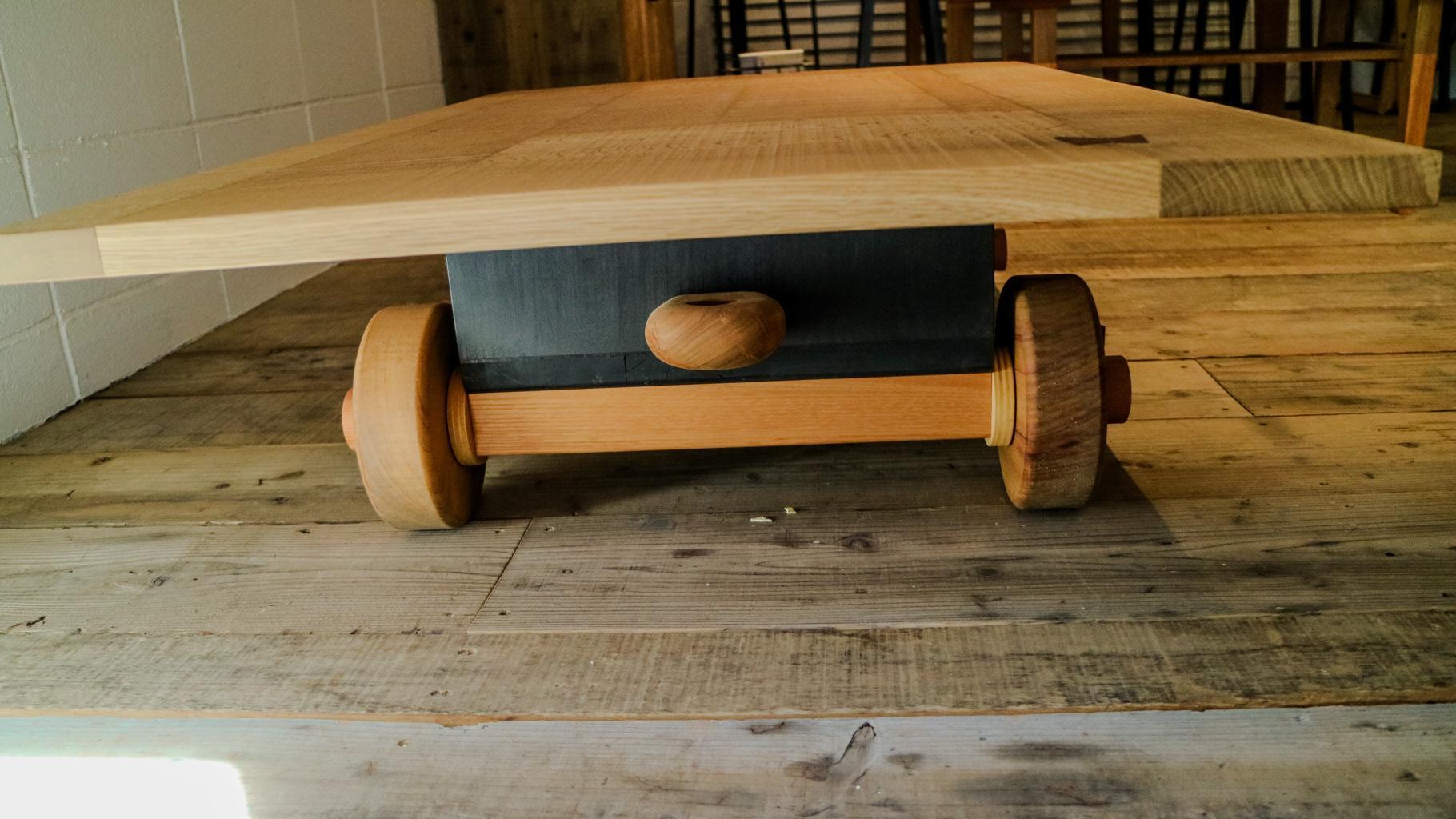 COBA＋【MADE IN FUKUOKA CITY】ローテーブルBK