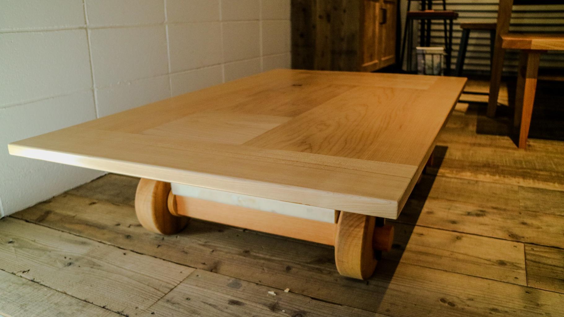 COBA＋【MADE IN FUKUOKA CITY】ローテーブルWH