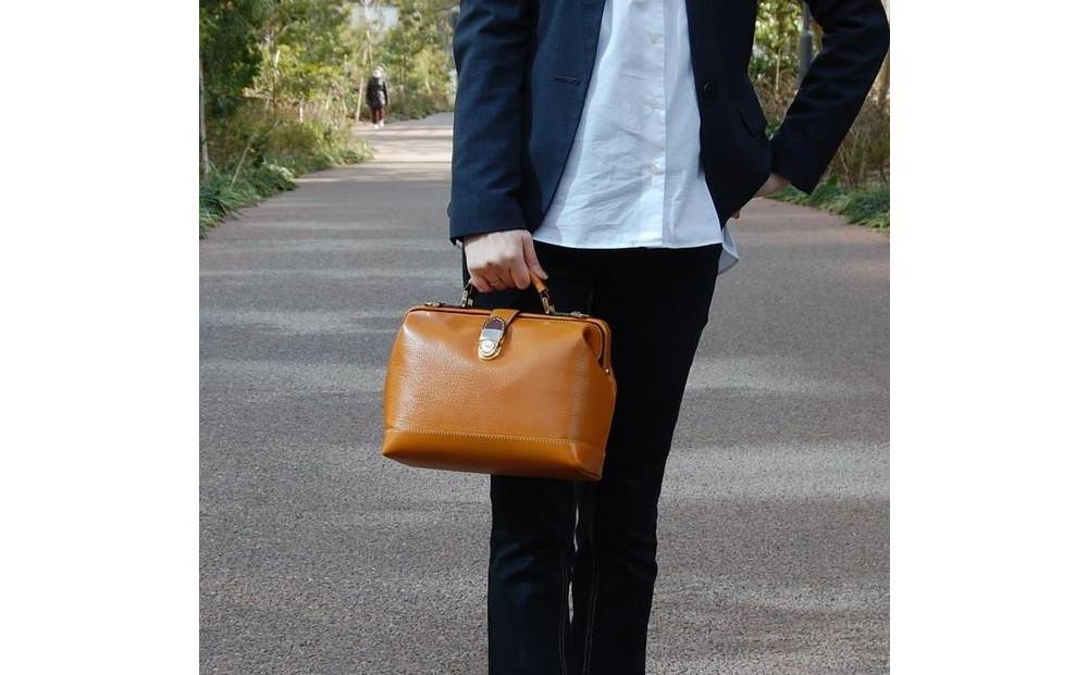 福岡市　Foglia 牛革3WAYドクターバッグ【カラー：バイオレット】