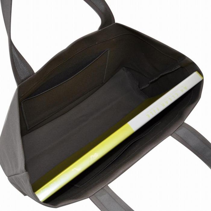 【福岡市の縫製工場オリジナルブランド　OKUNIYA】Wideトートバック　グレー