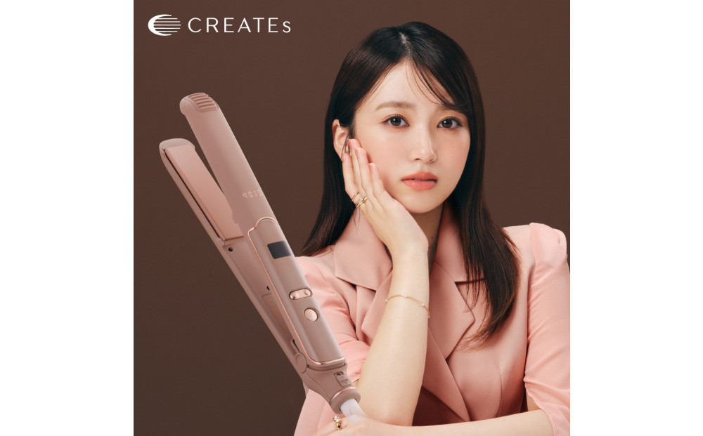 【福岡市】 クレイツ NAKO×9012 イオンストレートアイロン 120℃～200℃ 海外対応 交流(コード)式 ショコラブラウン CS-G9012CB 【 美容家電 おすすめ 家電 】