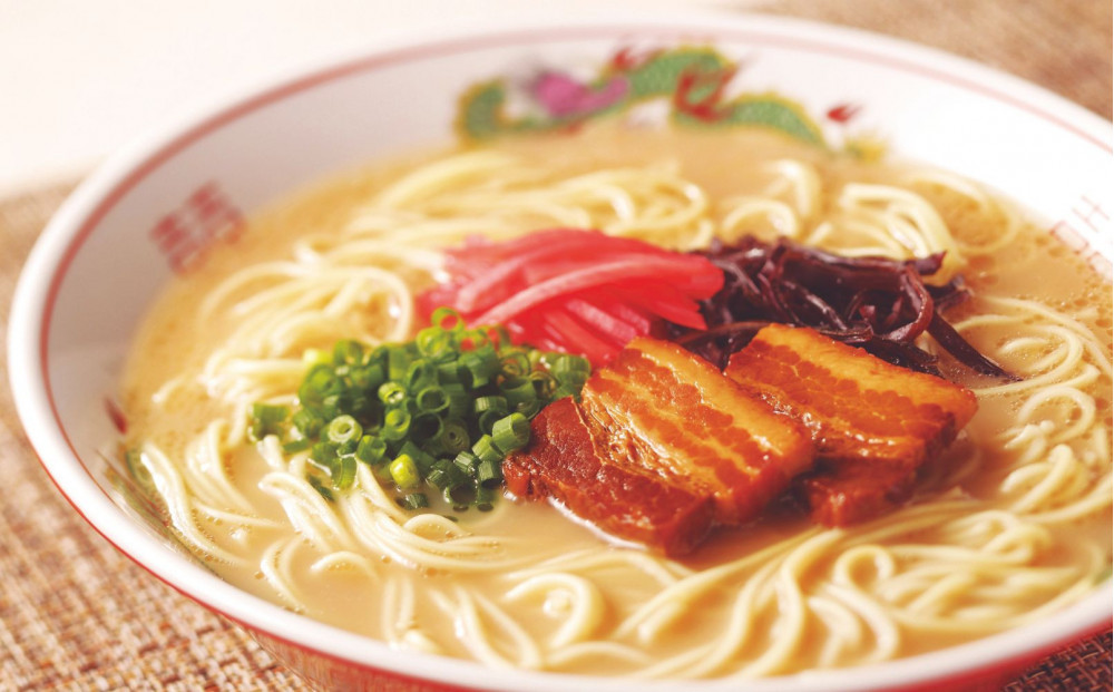 とんこつラーメン「竹林」セット