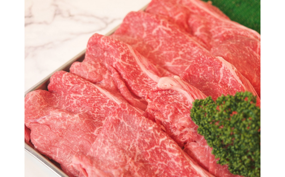 博多和牛ももバラすき焼き600g(300gx2)