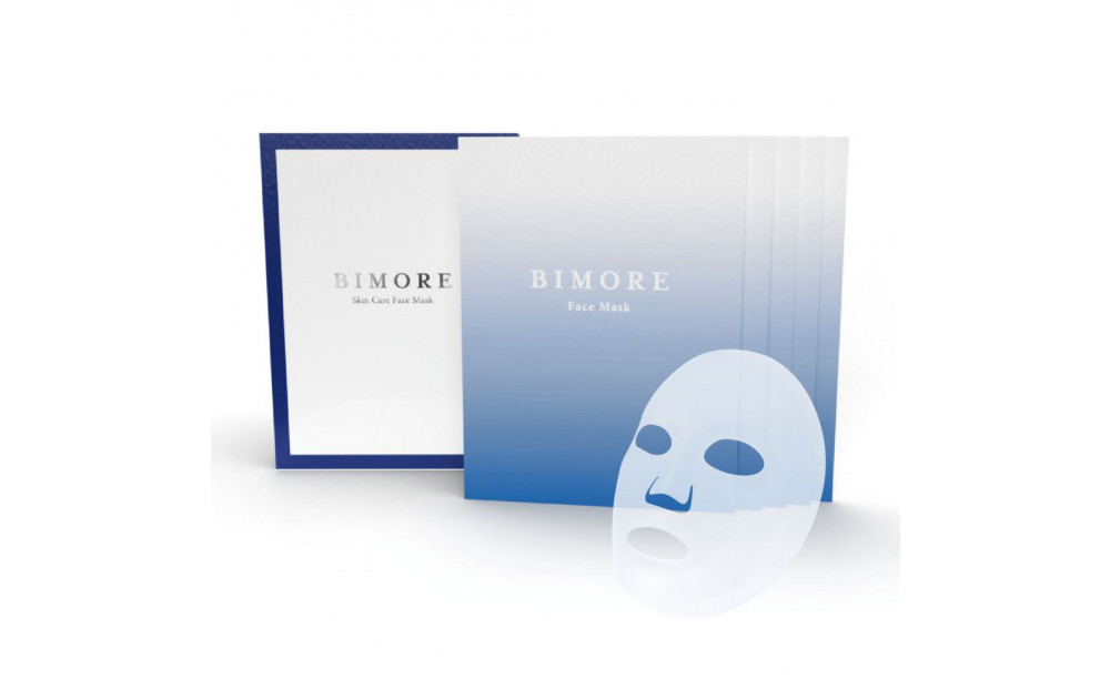【福岡市】ビモア スキンケアフェイスマスク 1枚入 (美容液25mL) × 5枚
