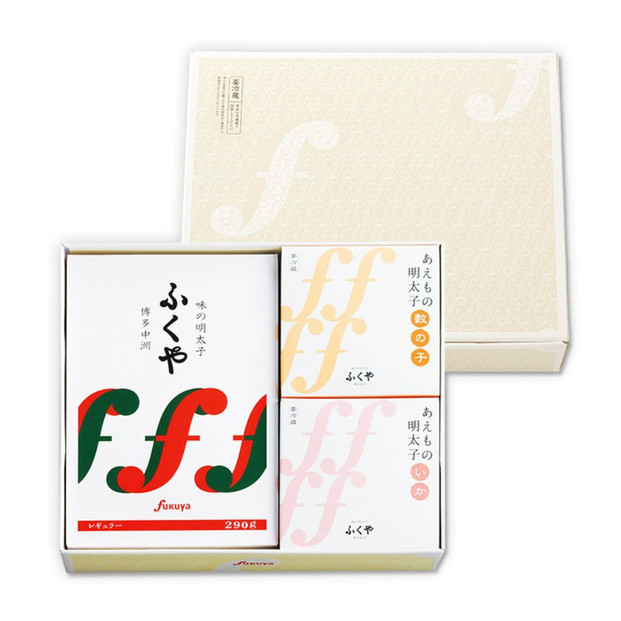 博多中洲ふくやの明太子【風セット】