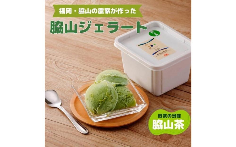 脇山ジェラート（脇山茶）500ml　福岡市内製造