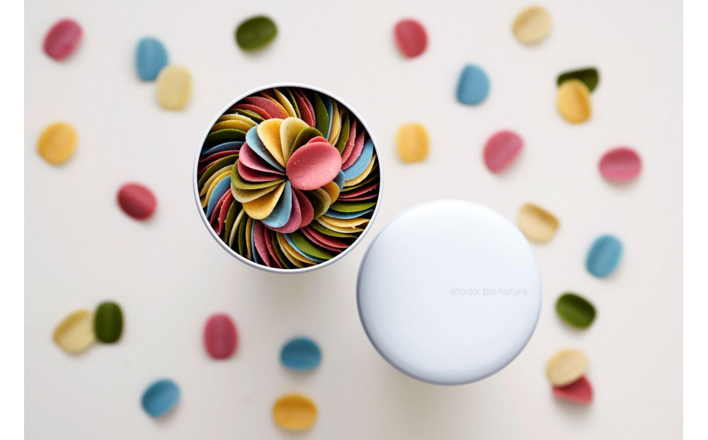 -洋菓子2点セット- 花びらのような6色のチョコレート【ミルティペタル】と、可愛い全8種類【マドレーヌグラデーション詰め合わせ】＜福岡市＞