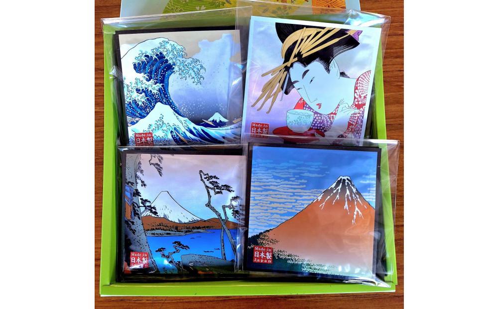 【セット】【福岡博多】みどり園の緑茶飲み比べセット～おもてなし～【玉露（国産）特上煎茶（国産）上煎茶（国産）上深むし茶（国産）　10ｇ×8ｐ×４種類】