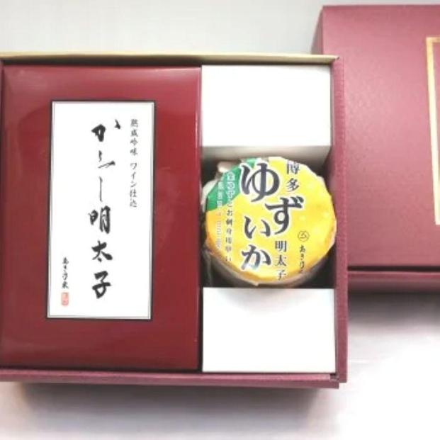 博多ワイン仕込詰め合わせ「ゆずいか明太セットＡ」