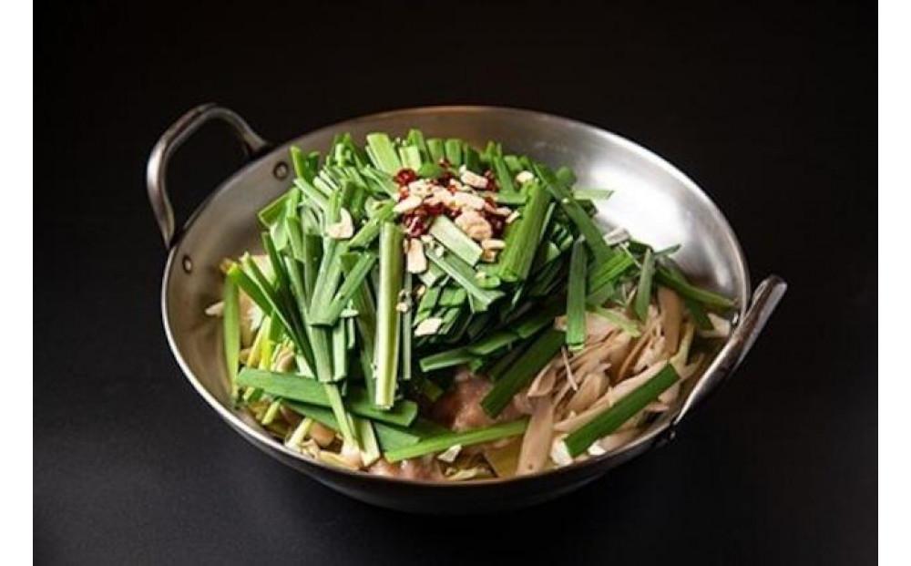 博多の名店「なごみ」の【もつ鍋（醤油味）】＋辛麹100