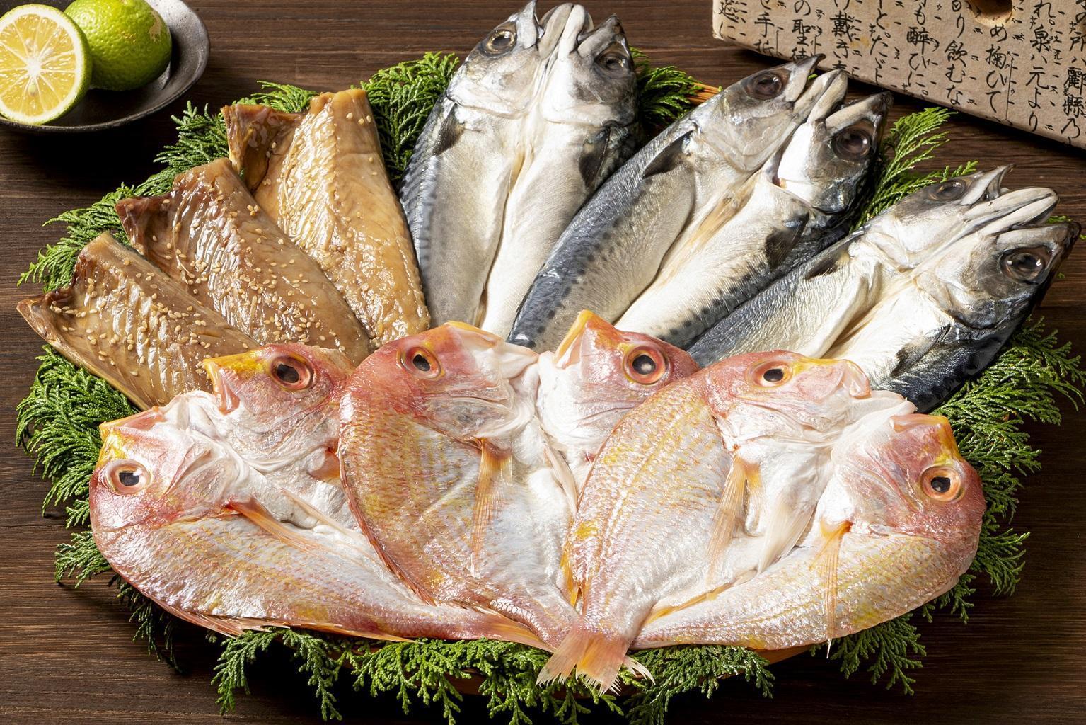 【博多大丸おすすめ品】「ウエダ」海鮮干物3種9枚セット