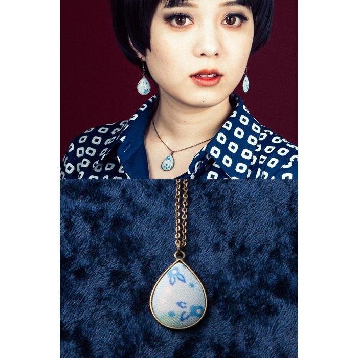 【福岡市返礼品】昭和ビンテージ　しずくペンダント