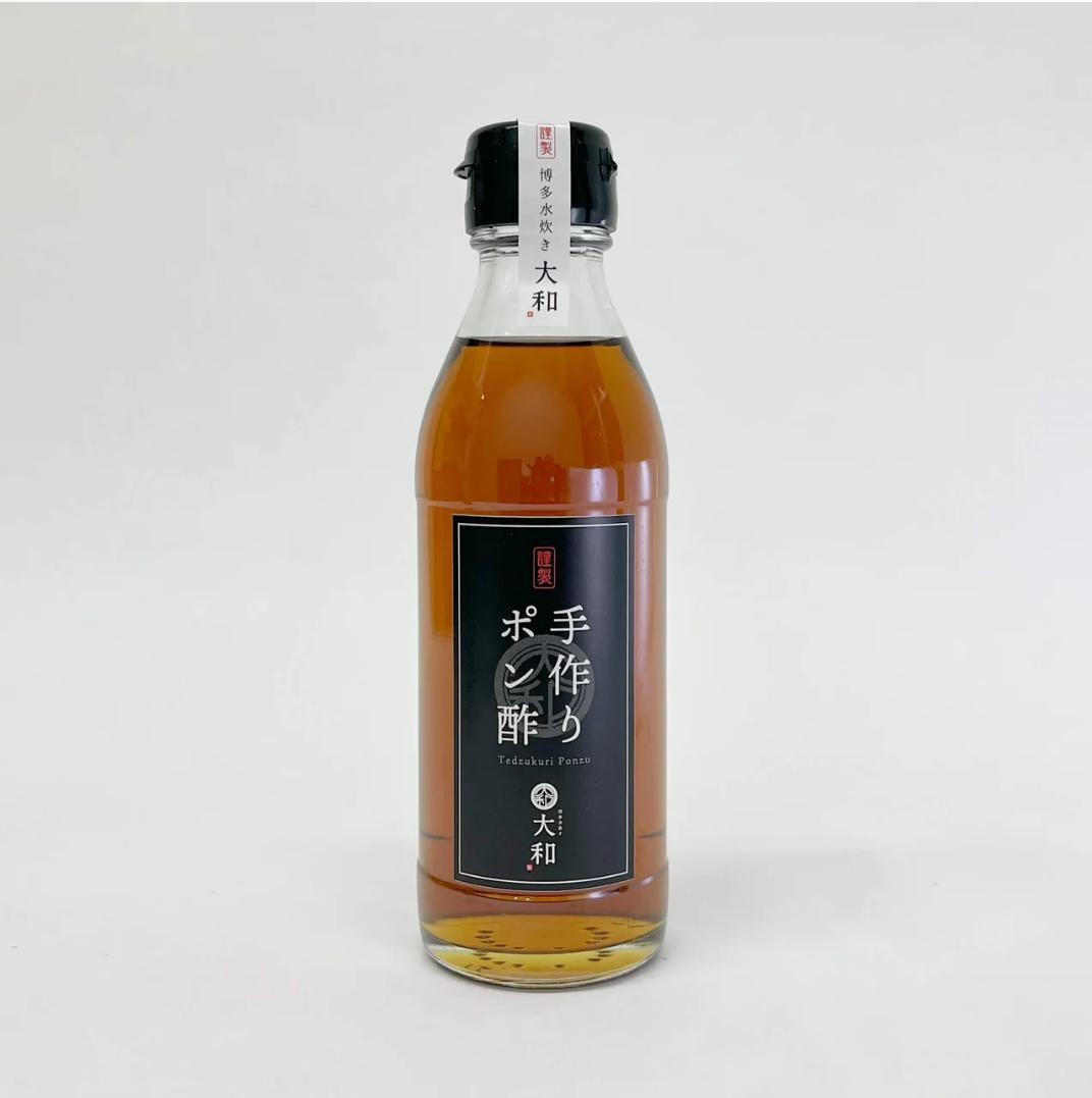 福岡市内製造｜『博多水炊き大和』【大和の自家製ポン酢】220ml 4本
