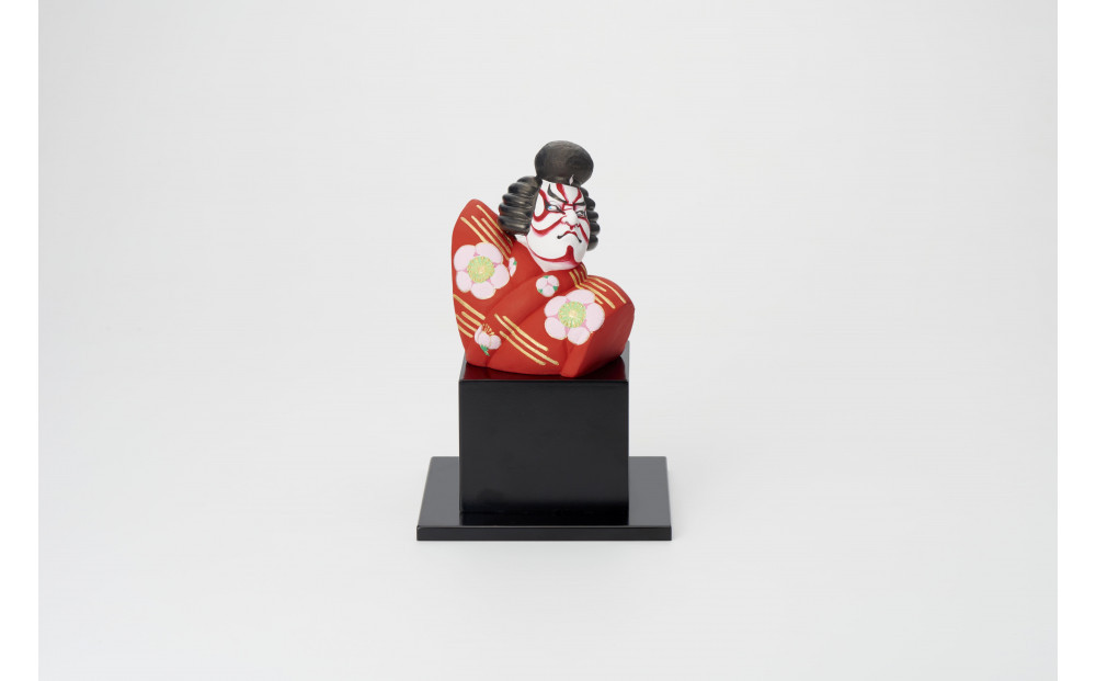 【福岡市の伝統産業支援施策「福岡伝統産業オープンイノベーション事業」で福岡の伝統工芸の魅力PR品として開発】博多人形　菅原伝授手習鑑 車引 梅王丸