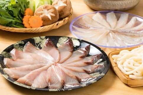 博多製造 天然鮮魚のしゃぶしゃぶ(真鯛&ぶり)