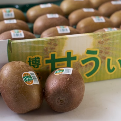 福岡オリジナルブランド　キウイ「甘うぃ」約1.5kg箱(12-15玉)(大牟田市)【配送不可地域：離島】