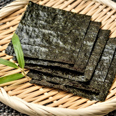 有明海苔 初摘み「焼き海苔」(半切り100枚×2個  計200枚)