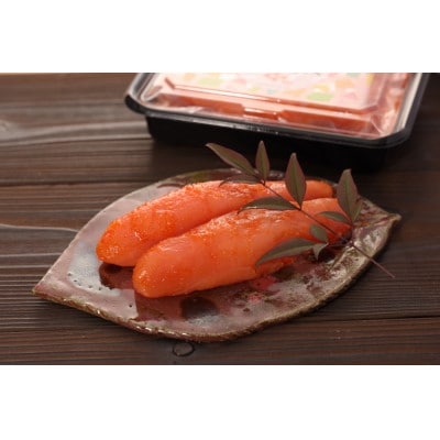 かねふく 【無着色】辛子明太子170g(一本物)とチューブ明太子 バラ子 セット (大牟田市)【配送不可地域：離島】