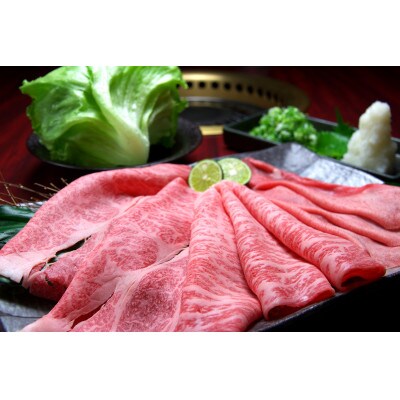 【厳選部位】【A4～A5】博多和牛サーロインしゃぶしゃぶすき焼き用　600g(大牟田市)【配送不可地域：離島】