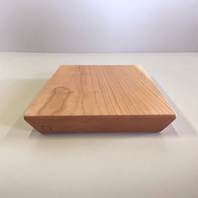 ブラックチェリー材　一枚板のカッティングボード・まな板 25cm(大牟田市)