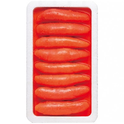 かねふく 【無着色】辛子明太子(一本物)400g (大牟田市)【配送不可地域：離島】