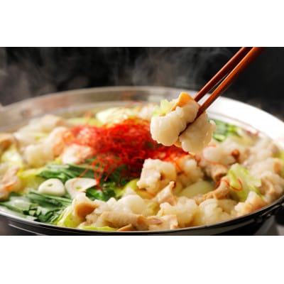 訳あり!博多醤油もつ鍋　10人前(2人前×5セット)(大牟田市)【配送不可地域：離島】